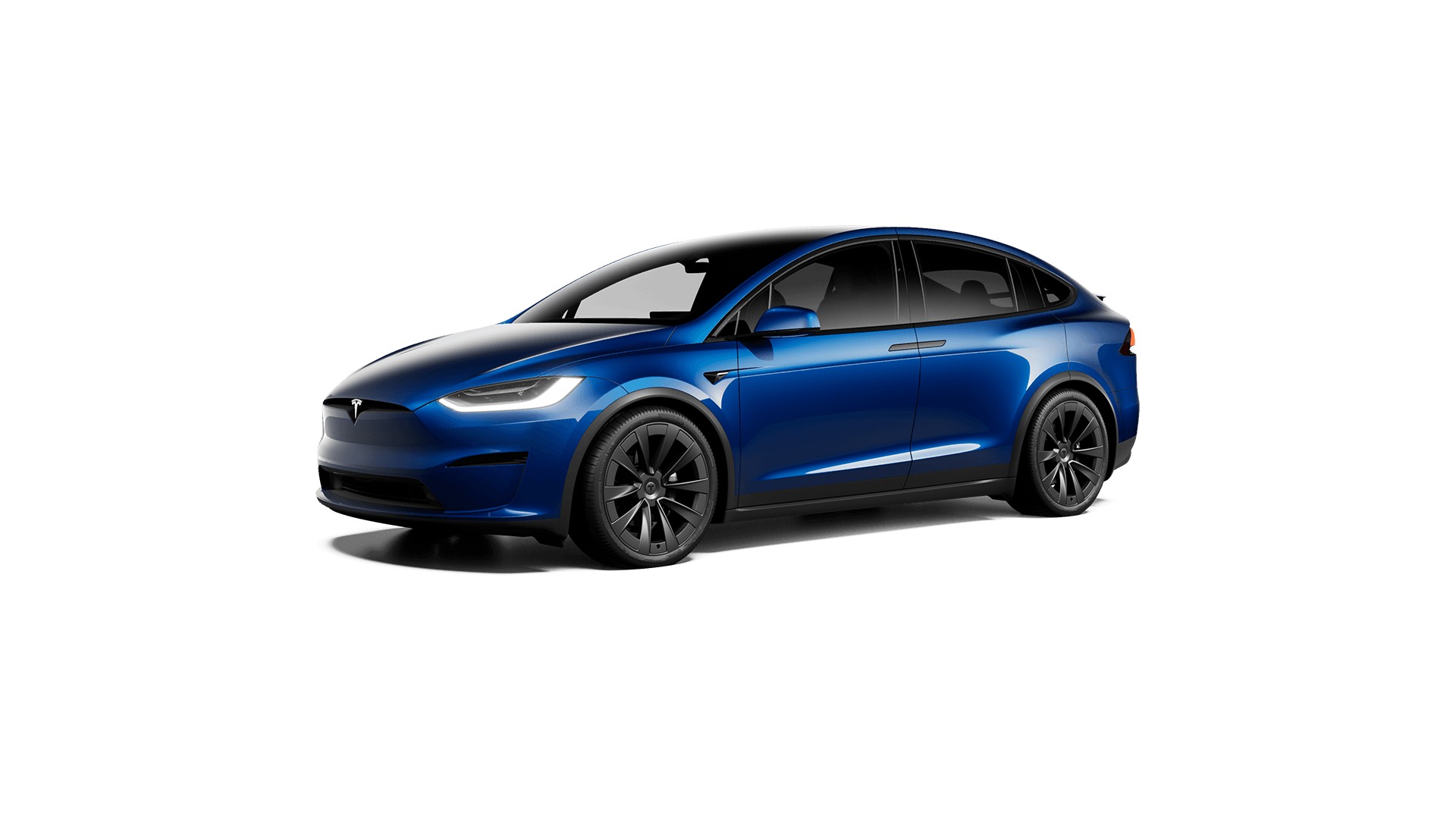 Blaues Tesla ModelX