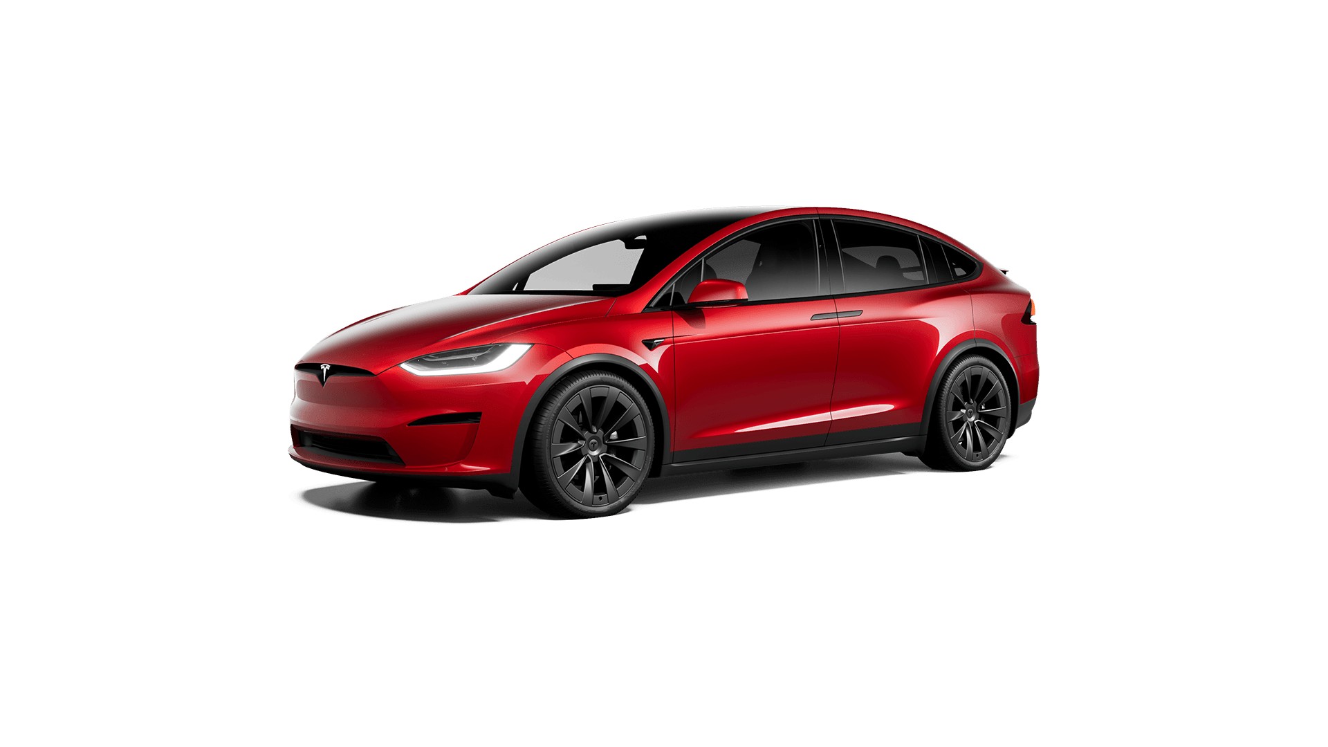 Rotes Tesla ModelX
