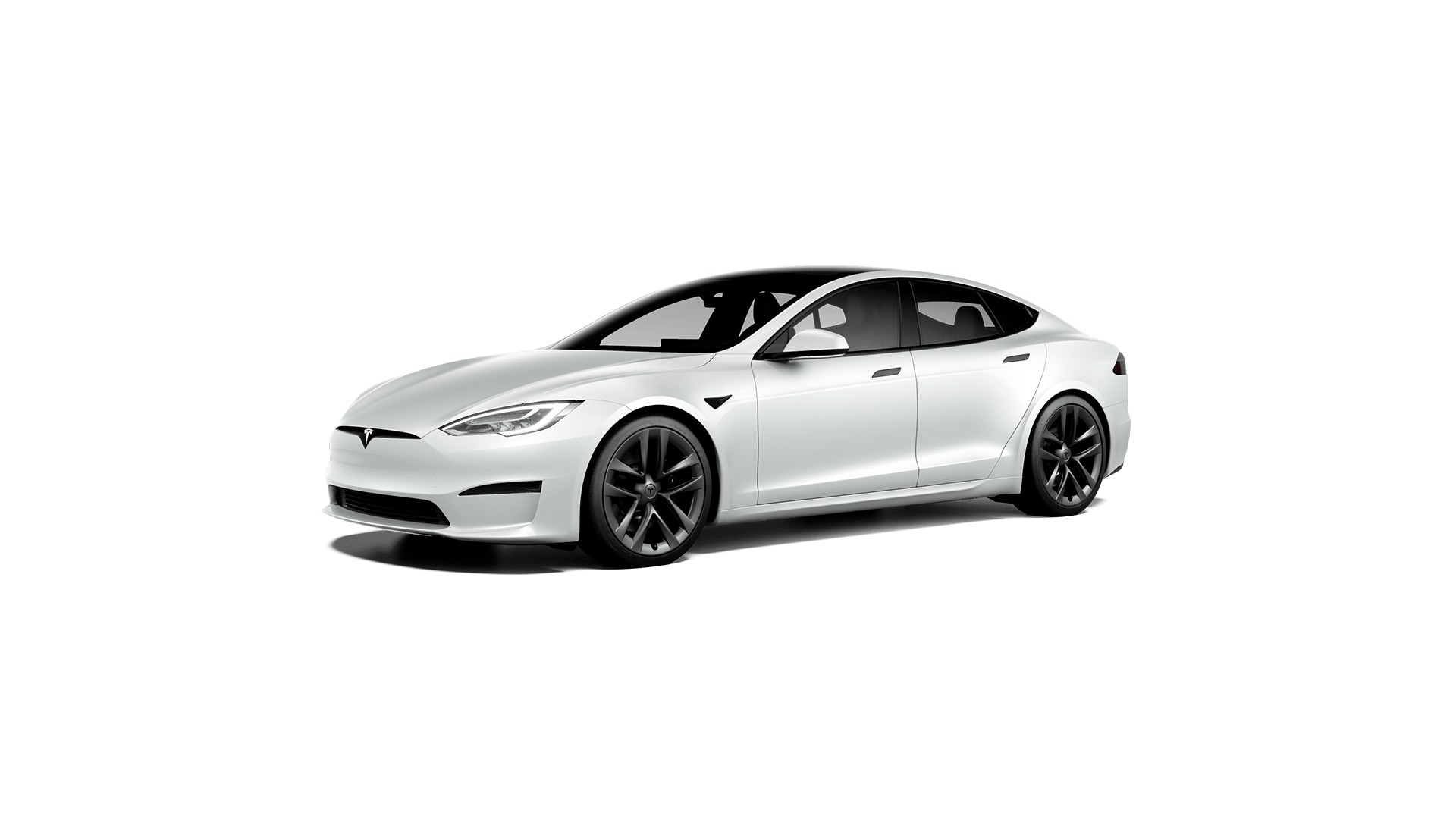 Weißes Tesla  Model S