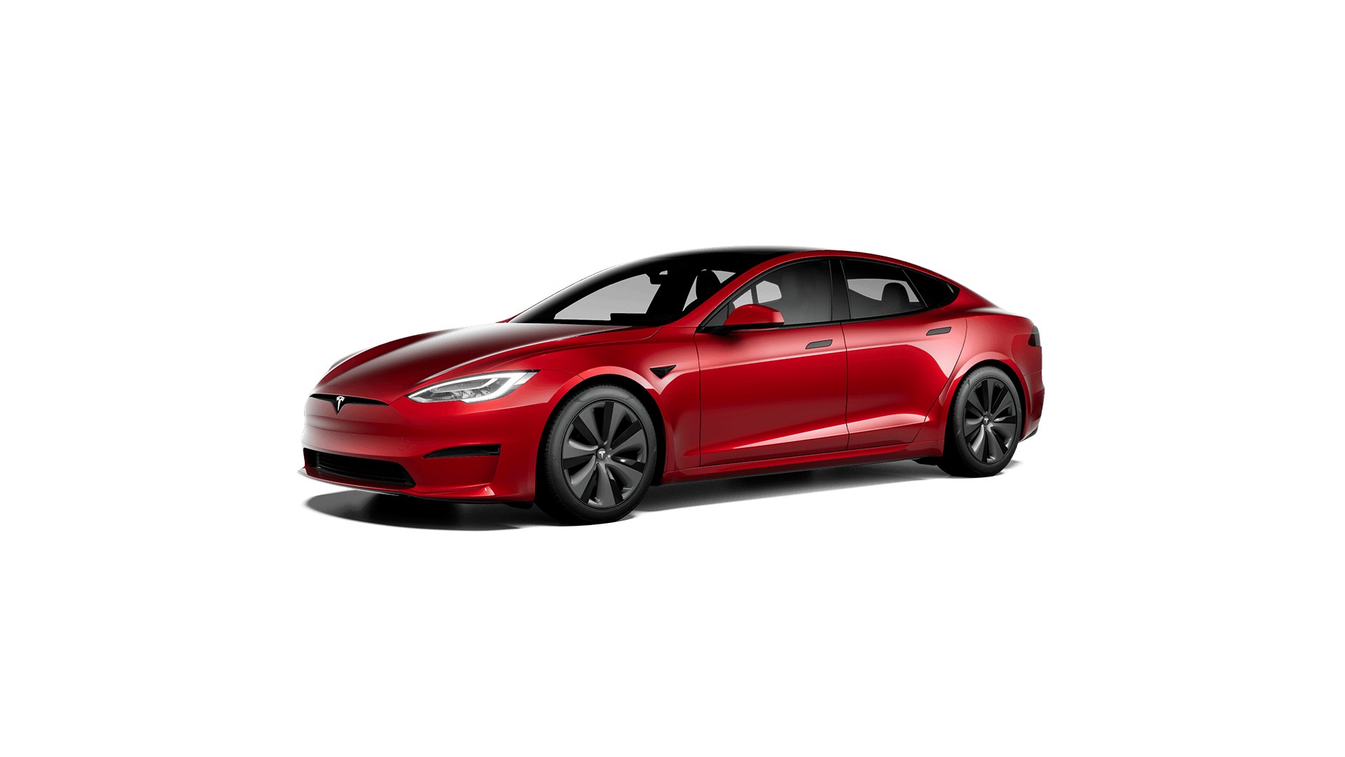 Rotes Tesla  Model S